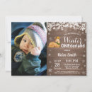 Search for deer birthday invitations Winter onederland