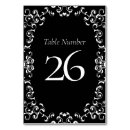 Search for black and gold table cards Gothic