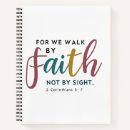 Search for 2 2 5 notebooks Walk by faith