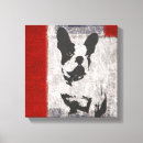 Search for boston terrier canvas prints Dog