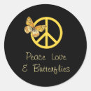 Search for black peace sign stickers Yellow