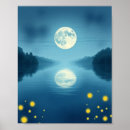 Search for full moon posters Reflection