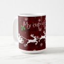 Search for sleigh mugs Santa claus