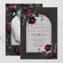 Search for red and grey wedding invitations Flowers