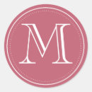 Search for wine label wedding stickers Initial