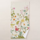 Search for vintage floral bath towels Bird