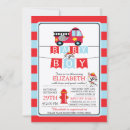 Search for fire truck baby shower invitations Dalmatian