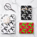 Search for red black and white wrapping paper Animal