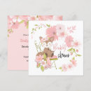 Search for fox baby girl shower invitations Botanical