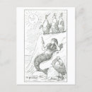 Search for vintage fairy tale illustration postcards Mermaid