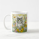Search for gray and white mugs Flowers