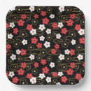 Search for japanese flowers plates Pattern