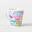 Search for positive words mugs Text