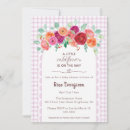 Search for luncheon baby shower invitations Delicate handwritten script calligraphy