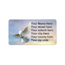 Search for flight return address labels White