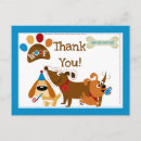 Search for puppy party thank you cards Puppies