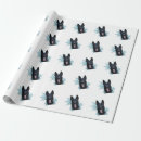 Search for police christmas wrapping paper German shepherd