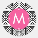 Search for black and white tribal stickers Pattern