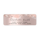 Search for dress return address labels Quinceanera
