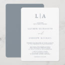 Search for blue and grey wedding invitations Minimalist