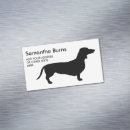Search for hound business cards Silhouette
