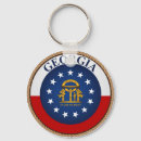 Search for state of georgia key rings Flag