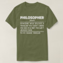 Search for metaphysics tshirts Philosopher