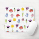 Search for funny monster mouse mats Cute