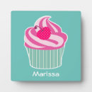 Search for cupcake plaques Pink