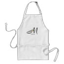 Search for monogram l aprons For her