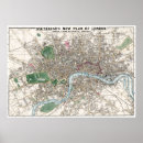 Search for vintage london map posters British