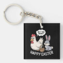 Search for spring chicken key rings Easter