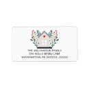 Search for houses return address labels Rustic