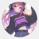 Search for cat ears stickers Anime