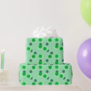 Search for kelly green wrapping paper Dots