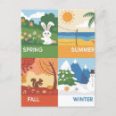Search for 4 postcards Winter