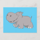 Search for cute cartoon hippo postcards Kids