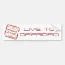 Search for offroad bumper stickers 4x4