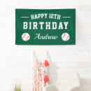 Search for baseball birthday banners Kids