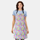 Search for tartan design aprons Chequered pattern