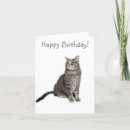 Search for blue cat birthday cards Grey