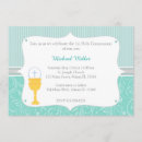 Search for christening first communion invitations Chalice