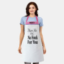 Search for kiss me aprons Kiss the chef