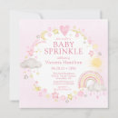 Search for rainbow sprinkles invitations Pink