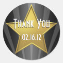 Search for hollywood birthday stickers Black