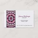 Search for mehndi business cards Mandala