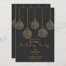 Search for work seasonal invitations Black