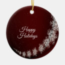 Search for crystal christmas tree decorations Red