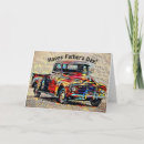 Search for truck fathers day cards Old