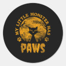 Search for monster cat stickers Spooky